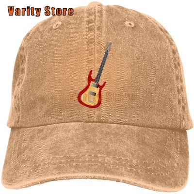2023 New Fashion  Guitar Musical Baseball Cap Dad Hat Low Profile Ponytail Hats For Men，Contact the seller for personalized customization of the logo