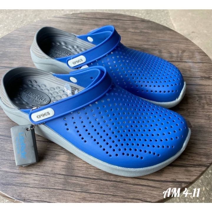 รองเท้าแตะ-crocs-size-m4-m11-ใส่เท่ใส่ชิล-เบาใส่สบาย-รองเท้าแตะแบบหนีบ-รองเท้าแตะแฟชั่น-รองเท้าแตะแบบสวม-crocs