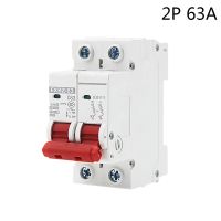 2 P 63a Dc 500V เบรกเกอร์วงจร2ขั้ว Mcb เบรกเกอร์พลังงานแสงอาทิตย์2ขั้ว Pv Mini Dc เบรกเกอร์วงจร