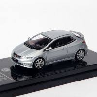 Diecast 1/64 Scale Honda Civic FN2 Classic Coupe Alloy Car Model Adult Collectibles Boutique Ornaments Displays Toys Car Gift