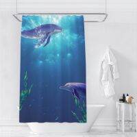 Makapal Fabric Shower Curtain Waterproof