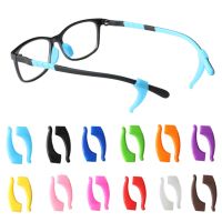 1 pairs Top Quality Silicone Anti-slip Holder For Glasses Accessories White/Black Ear Hook Sports Eyeglass Temple Tip stoppers