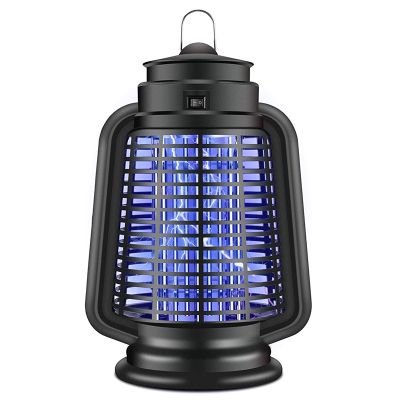1 PCS Bug Zapper Outdoor Powerful Electric Fly Traps Outdoor Black 18w for Patio Backyard and Home Zapper Bug Zapper Indoor