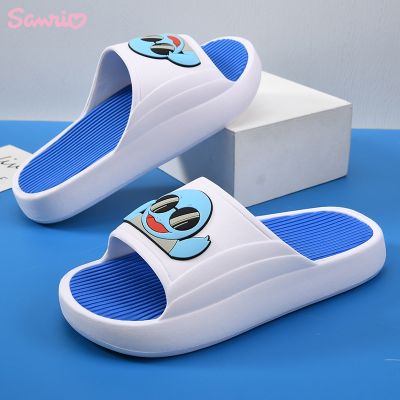 【LZ】❧  Chinelos Pokémon masculino e feminino Squirtle Psyduck Pikachu sapatos casuais chinelos EVA sandálias de praia antiderrapante