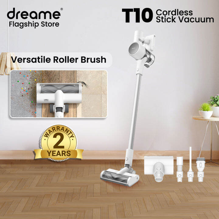 Dreame T10 Cordless Vacuum Cleaner 20kPa Suction Pressure 60Min. Run