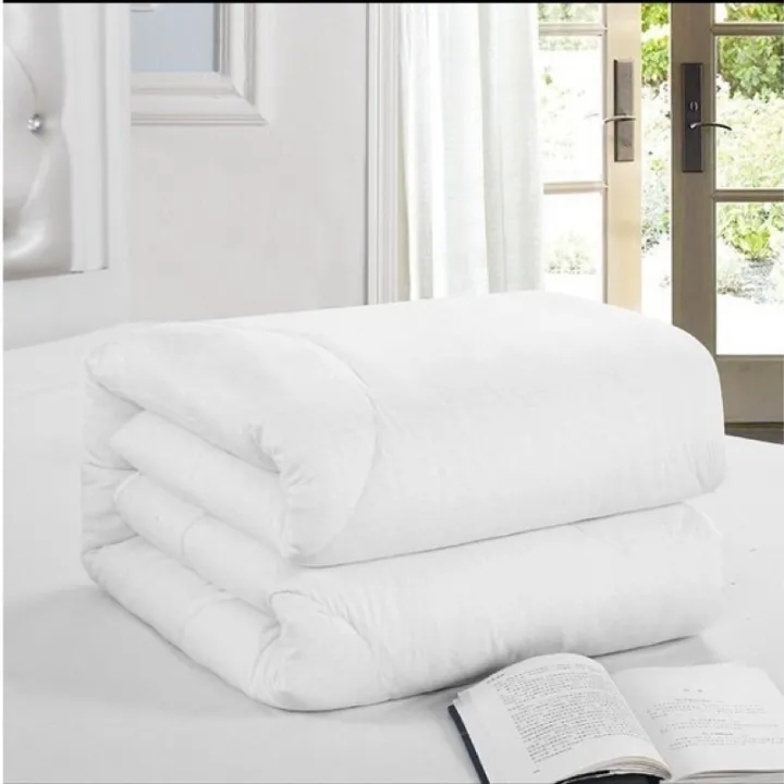 Washable Fluffy Plain Hotel Duvet Filler Comforter For All Size Lazada PH