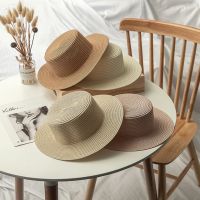 2022 New Elegant Women 39;s Summer Straw Hat Fashion Adjusted Topped Sun Hat Holiday Beach Linen Woven Straw Fisherman Hat