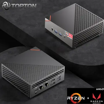 Topton Top Selling Mini Pc AMD Ryzen R7 3750H 2700U Vega Graphic 2*DDR4 Pc  Gamer Computer Windows 10 4K HDMI2.0 DP TYPE-C Nuc