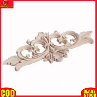 LeadingStar RC Authentic European Style Wood Carved Corner Applique Unpainted Furniture Decoration