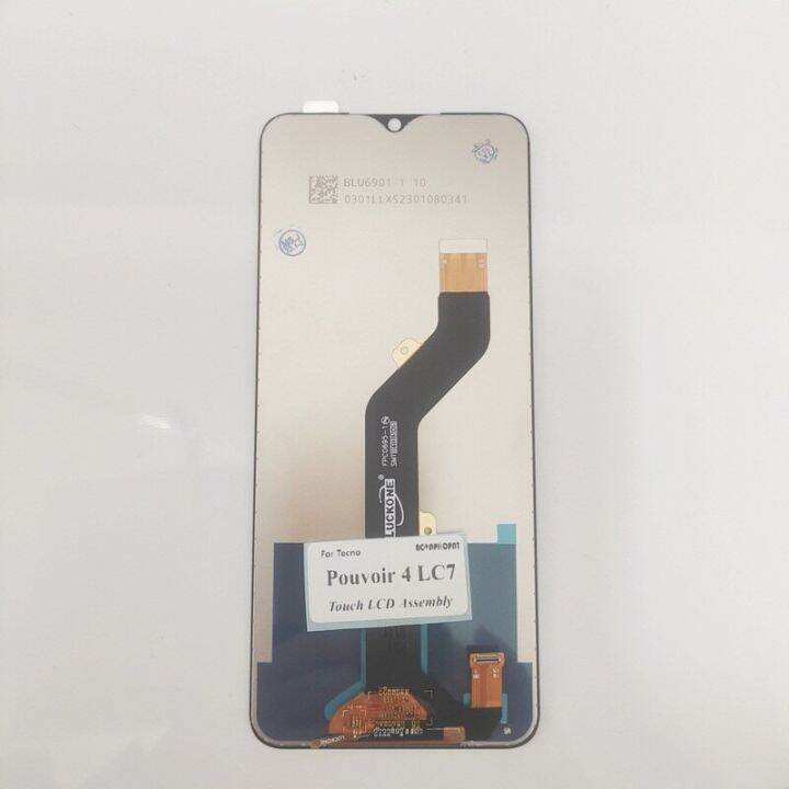 novaphopat-black-for-tecno-pouvoir-4-lc7-pouvoir-4-pro-lcd-display-screen-เซ็นเซอร์สัมผัสกรอบ-digitizer-ประกอบเต็มตัวเครื่อง