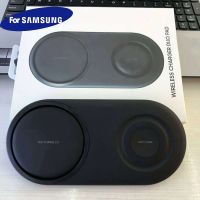 Fast Charge 2.0 25W Wireless Charger Duo Pad For Samsung Galaxy S22 S21 S20 Ultra Watch 4 Charger 2 In 1 Charging Dock Station