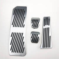 รถจัดแต่งทรงผมเบรกเหยียบคันเร่งพักเท้า Pad ปกคลุมสำหรับ BMW 5 Series G30 G31 G38 X3 X4 2018-