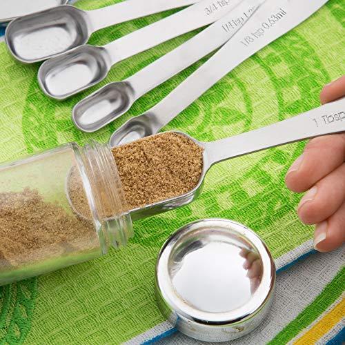 Spring Chef HO3046 Stainless Steel Measuring Spoons - 6 Pieces for sale  online