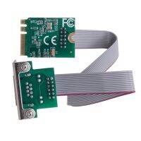 M.2 A Key and E Key Adapter Card to Single RJ45 Port 10/100/1000Mbps Ethernet Networks Card for Desktop Computer