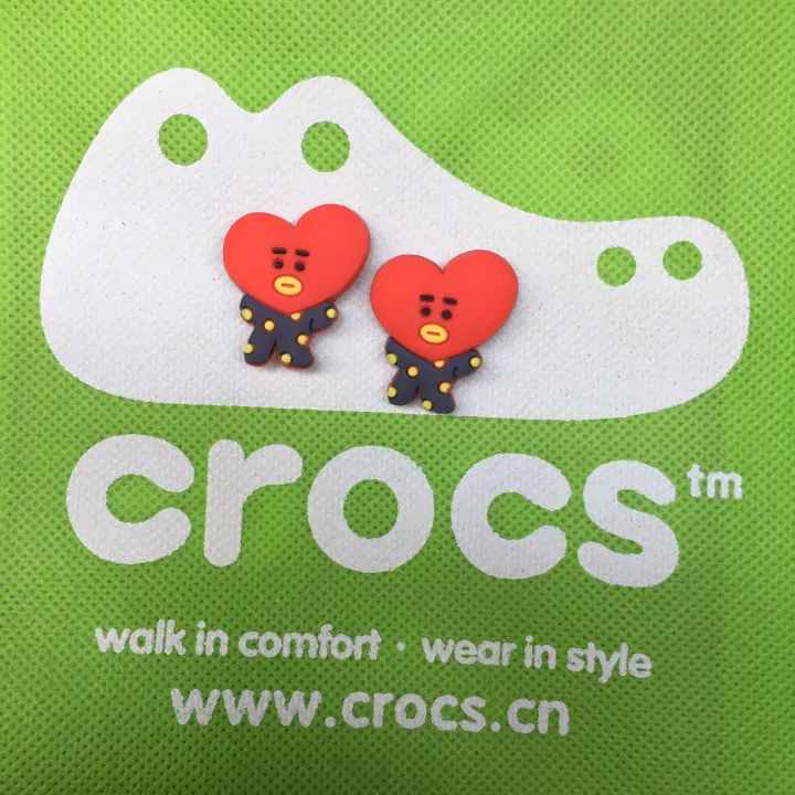 Crocs Jibbitz BTS Army 14pesos/each Lazada PH