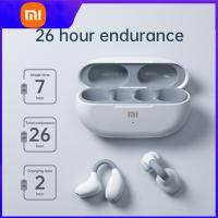 หูฟังบลูทูธ Xiaomi หูฟังไร้สายหูฟังออกกำลังกายตะขอเกี่ยวหู TWS สำหรับ Redmi Airdots 3ชุดหูฟังโปรพร้อมไมโครโฟน