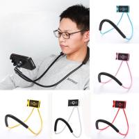 【】 Cybershock ที่วางโทรศัพท์มือถือแบบแฮนด์ฟรีแบบยืดหยุ่น Mount Neck Hanging Bracket