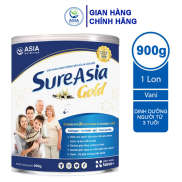 Combo 2 lon sữa bột Sure Asia Gold 900g cao cấp ASIA NUTRITION cao cấp