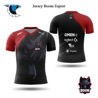 Boom Export FF Pubg Mobile legends ML Aov Gaming Jersey T-Shirt free Nickname