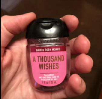 Bath & Body Works A Thousand Wishes PocketBac Cleansing Hand Sanitizer ...