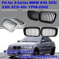 Kidney Grille Front Radiato Guard Grill Fit For 3 Series BMW E46 Sedan 325i 330i 323i 1998-2002 Car Accessories Replacement