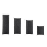 R91A 4ชิ้น1.25U 2.25U 2U 2.75U Keycaps ทนทานกุญแจหมวก XDA นูน Spacebar คีย์สำหรับ Arisu ปีก (สีขาวสีดำ)