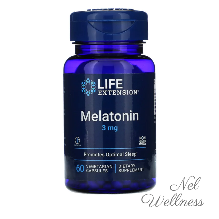 [Promote Optimal Sleep] EXPIRY 2025 Life Extension Melatonin 3mg 60