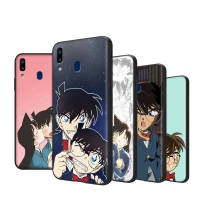 Detective Conan อ่อนนุ่ม เคสโทรศัพท์ หรับ VIVO Y51A Y52S Y15 Y70T Y51S Y70S Y20S Y10 Y73 Y5S Y74S Y70 Y76 Y20I Y12S Y11S S7E Y73S Y11 Y12 Y31 Y75 Y15A Y31S Y20 Y19 Y21 Y76S Y17 Y51 T1 Y21S Y33S Y15S Black ปก