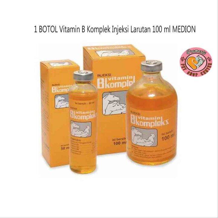 Vitamin B Komplek Injeksi Larutan 100 Ml MEDION | Lazada Indonesia