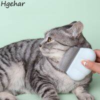 【FCL】♨۩ Handle Dog Combs Hair Remover Grooming Tools Dogs Massage Remove Loose Hairs Pets Supplies New