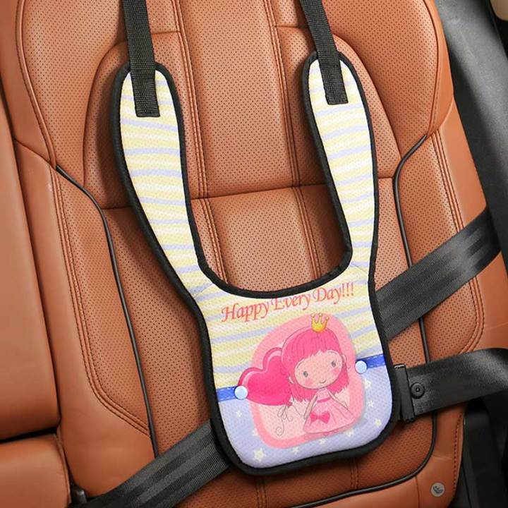 hamshmoc-ที่นั่งในรถเด็กเข็มขัดรัดตัวนุ่มปรับได้อุปกรณ์ที่ทนทานสำหรับเด็กคอไหล่อุปกรณ์ป้องกันการตกสำหรับเด็ก-essential-เดินทางของเด็กทารก