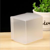 50Pcs Frosted Transparent Chocolate Boxes Macaroon box Wedding Favor Event Decoration