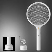 Two-in-One LED Mosquito Killer Lamp 3500V Electric Bug Zapper USB Rechargeable Fly Swatter Trap Insect Flies Killer for Room