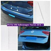 แผงฝาท้ายประตูแผ่นไม้ด้านหลังรถกระบะอุปกรณ์เสริมรถยนต์สำหรับ VW Volkswagen Touran 2016 - 2021