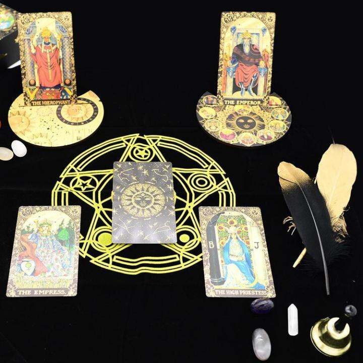 gold-leaf-tarot-party-tarot-card-set-bronzing-color-printing-exquisite-packaging-family-friendly-table-game-divination-tools-set-everyday