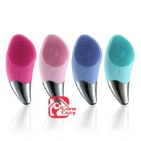 SONIC FACIAL BRUSH เครื่องขัดหน้า เครื่องล้างหน้า ซิลิโคน ระบบสั่น 3 in 1 ทำความสะอาดล้ำลึก กันน้ำ