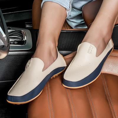 ZYATS รองเท้าโลฟเฟอร์แบบสวมสำหรับผู้ชายขนาดพิเศษ36-47มีรูรองเท้าใส่ชิลระบายอากาศพื้นแฟชั่นรองเท้าลำลองผู้ชายใหม่