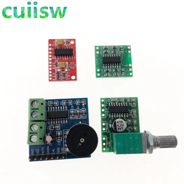 PAM8403 3Wx2 Mini Digital Power Audio Amplifier Board DIY Stereo USB DC ...
