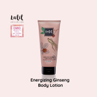 LALIL Energizing Ginseng Body Lotion 200g (โลชั่นฟื้นบำรุงผิว หอมสดชื่น ตื่นตัว)