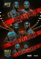 ฟิล์มศิลปะ235 Jones Vs Smith Fight ของตกแต่งผนังบ้านพิมพ์โปสเตอร์ผ้าไหม24X36นิ้ว0726