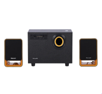 [ประกัน 1ปี] SAAG EM-3129 Micro BT Plus Wireless Subwoofer FM radio / Wireless BT / USB / SD ลำโพง 2.1CH - HITECHubon