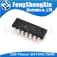 100pcs SN74HCT04N DIP-14 74HCT04 DIP SN74HCT04 DIP14 74HCT04N HEX INVERTERS IC WATTY Electronics