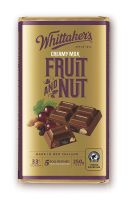 Whittakers Chocolate Bar Creamy Milk Fruit &amp; Nut  ช็อกโกเเลตเเท้นำเข้าจากนิวซีแลนด์ น้ำหนัก 250 กรัม exp.30/09/23