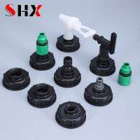 Thicken S60x6 IBC Tank Adapter 3/8 Inch Garden Hose Connector with Tap Replacement Valve Fitting