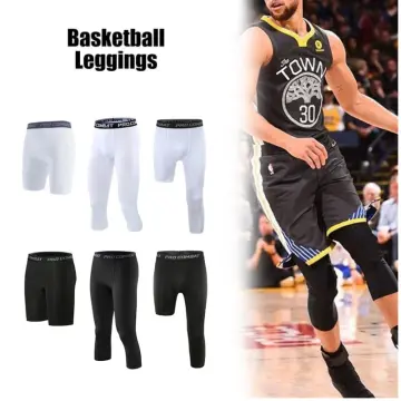 Men's Sports Basketball Leggings Compression Shorts Pants Running Training  Fitness Pants jogger jersey