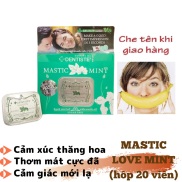 Kẹo phòng the DENTISTE MASTIC LOVE MINT Thái Lan cao cấp hương bạc hà tăng