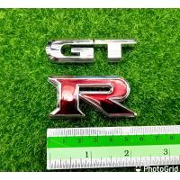 โลโก้ GTR ทำจากเหล็ก สำหรับติดท้ายรถ