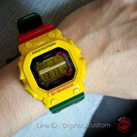 นาฬิกาGShock Gx56BB Custom กรอบสายRasta ของแท้ ประกัน1ปี