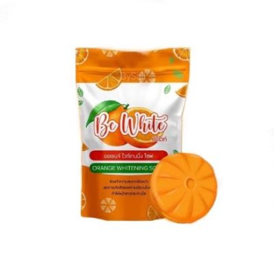 สบู่ส้ม ล้างหน้า บีอีไวท์ BE White ขนาด80 กรัม (1 ก้อน)