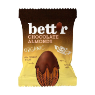 Chocola bọc hạt hạnh nhân hữu cơ 40gr - Bett s thumbnail
